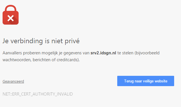  niet prive
